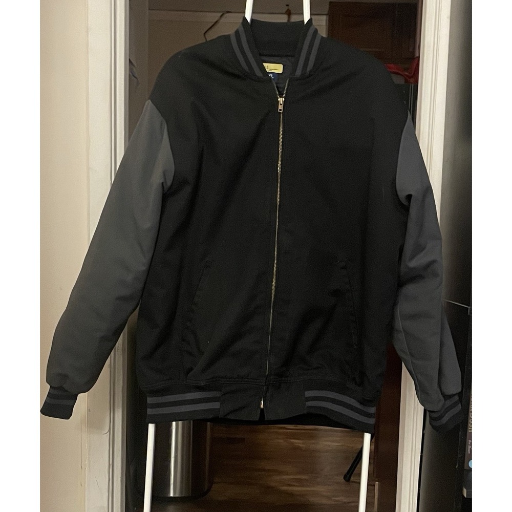 Dickies Vintage  Eisenhower Quilted Insulated Jacket Xlg Black/Gray
